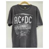Vtg ACDC Back In Black tour shirt Gold Series tag