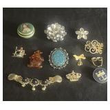 Vintage costume jewelry lot