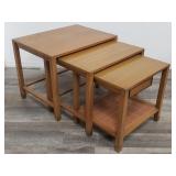 Mid century modern nesting tables