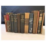 Collection of old books (box)