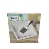 New Parini square ceramic baking dish Box