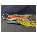 4 Vintage deep sea fishing lures