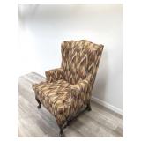 Vintage wingback armchair