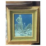 Vintage norman  rockwell  the scoutmaster print