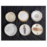 Group of assorted plates