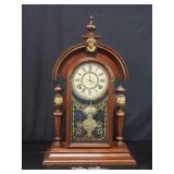 Antique Ansonia King Shelf Clock, with keys