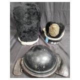 Group of military hats