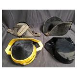 Group of military hats