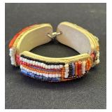 Vintage signed Navajo style bracelet