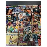 Collection of comic books, animation magazines