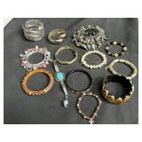 Group of womenï¿½s bracelets