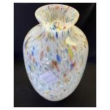 Large Italian Murano glass vase