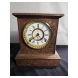 Copper vintage mantel clock