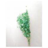 3.30ctw mixed round tsavorite garnet gemstones