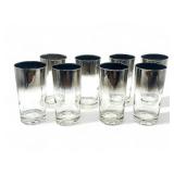 8 Mid century silver fade Vitreon Queens