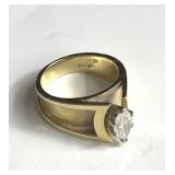 3/4 karat 14k diamond ring