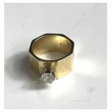 .85 carat 14k gold ring