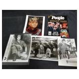 Group of vintage movie photos, etc.