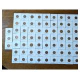 Large collection of 1982 Zinc Large & Small Date