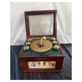 Mr. Christmas Holiday Symphonium box w/ "As Time