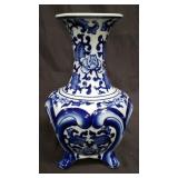 Asian porcelain floral vase