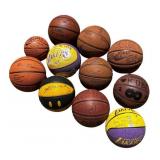 11 Kobe Bryant Staples Center tribute basketballs
