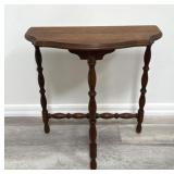 Antique Victorian style mahogany console table