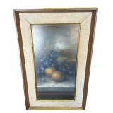 Vintage framed still life art print