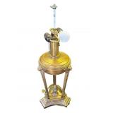 Vintage French style brass table lamp