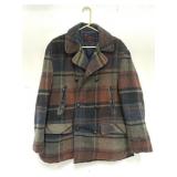 Vintage 1970ï¿½s Jack Daniels plaid wool jacket