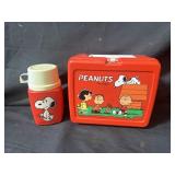1965 peanuts lunch pale w/thermos