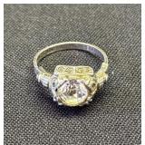 Vintage sterling silver ring