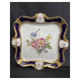 Bavaria porcelain plate 2.9 lbs 13" x 13? LT