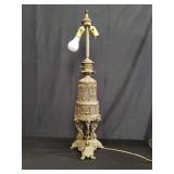 Vintage brass table lamp