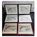 Group of gun prints