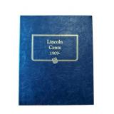 Lincoln Cent Coin album - dates from 1913
