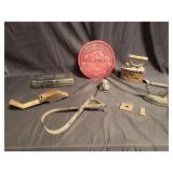 Group of miscellaneous vintage metal items