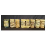 Box of vintage amberola records