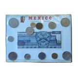 Mexico Coin & Paper money collection. In case