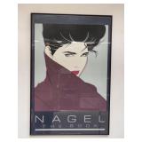 1985 Nagel The Book Dumas Santa Monica poster