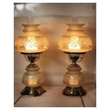 Quoizel satin gold lace hurricane American West