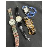 Group of womenï¿½s wristwatches