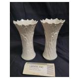 Pair of Lenox vases
