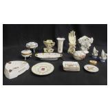 Group of assorted vintage porcelain items