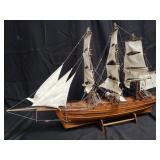 Wooden ship model