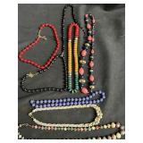 Group of beaded jewelry