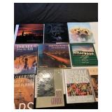 Collection of coffee table books (box)