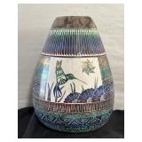 Signed M. Grey Navajo vase