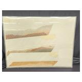 1977 Signed, handmade mixed media 9/150 E.V