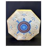 Vintage Mexican tribal drum